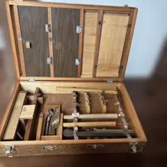 古い 木箱 弁当箱 古道具 アンティーク オブジェ DSC_0576.jpg