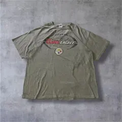 古着GILDANギルダンクアーズライトビールTシャツカットソービール企業