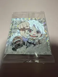 ワンピース海賊シールウエハース SW13-01パラレル　ルフィ＆ボニー