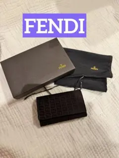 FENDI フェンディ キーケース ズッカ柄