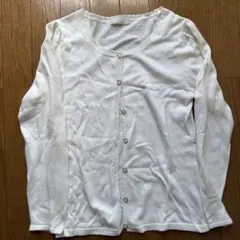 anysis ホワイト 長袖カーディガン