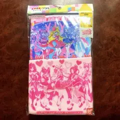 ①キミとアイドルプリキュア 3分袖シャツ2枚組 100