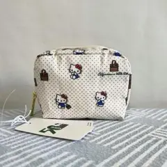 レスポートサック ハローキティ ホワイト ポーチ 小銭入れ 50周年記念