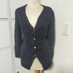 もうすぐ削除 H＆M ブラック Vネック カーディガン