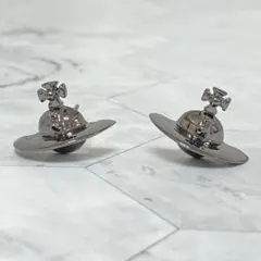 Vivienne Westwood｜ソリッドオーブピアス　ガンメタ