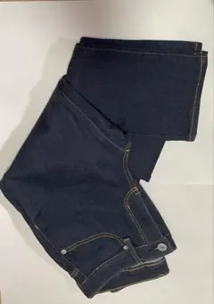 GU スキニーパンツ デニム 221-297084(81-01) 67 濃紺