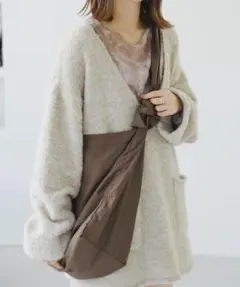 Kastane(カスタネ) ナイロントートBAG ブラウン