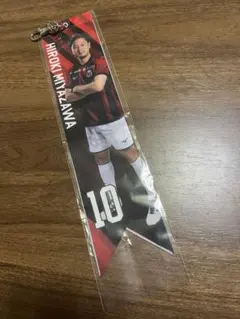 北海道コンサドーレ札幌　宮澤裕樹　BIGリボンアクセサリー