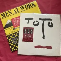 TOTO ターンバック Men At Work LPレコード