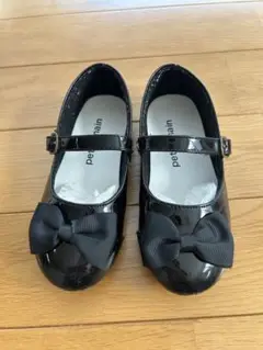 petit main⭐︎バレエシューズ　リボン フォーマルシューズ　黒18.0cm