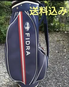 FIDRA ゴルフバッグ ネイビー ストライプのサムネイル