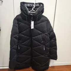 RUSTYレディース 機能中綿ロングジャケットMサイズ