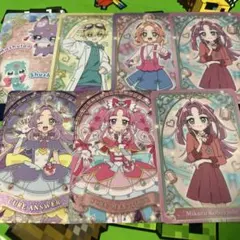 名探偵プリキュア キラキラカードグミ 7枚セット キュアアンサー 明智あんな