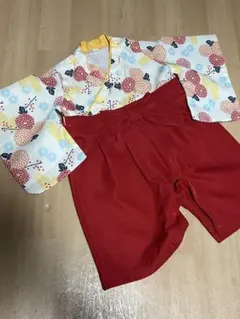 ベビー袴ロンパース　80