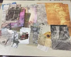 コラージュ素材 70点セット ③