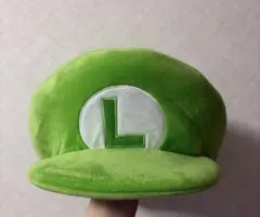 ルイージ　ぬいぐるみキャップ