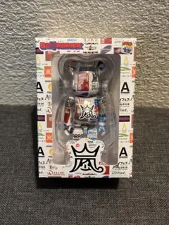 【新品未開封】嵐ライブロゴベアブリック クリアケース付き