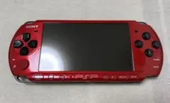 SONY PSP-3000 レッド・ブラック 本体 周辺機器セット ジャンク品