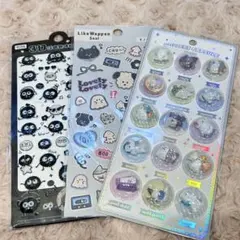 シールmix おばけ ブラック　セット