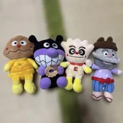 アンパンマン ぬいぐるみ 4体セット