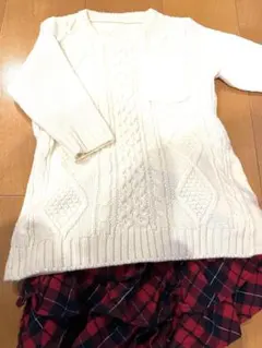 女児　上品セーター　90サイズ