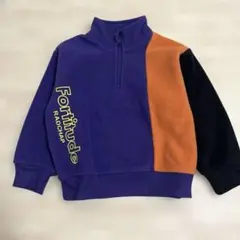 RADCHAP フリースジャケット 100cm カラーブロック