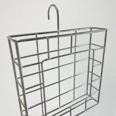 3面回転ネット什器 店舗ディスプレイ用ラック シルバー - メルカリ