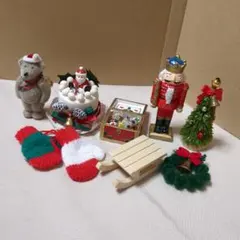 クリスマス雑貨　9点