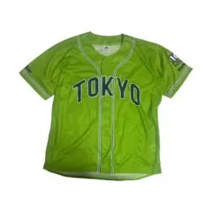 美品 ヤクルトスワローズ 燕パワー ユニフォーム 10周年 マジェスティック Fのサムネイル