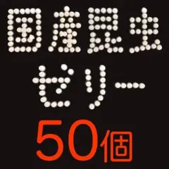 純国産昆虫ゼリー18g　50個セット　カブトムシ・クワガタ用