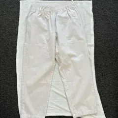 GU ホワイトデニムパンツ XL