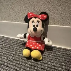 ディズニー ミニー ぬいぐるみ キーホルダー ノーマル 水玉