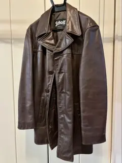 schott ショット レザー カーコート 807 Mサイズ ブラウン