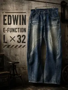 EDWIN（エドウイン) E-FUNCTIONシリーズ 立体裁断デニムパンツ Lのサムネイル