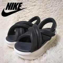 美品！NIKE　AIR MAX ISLA　23.0cm　ブラック×ホワイト