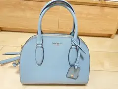 Kate Spade ライトブルー 2way ハンドバッグ/ショルダーバッグ