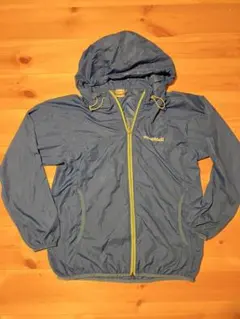 mont-bell ウインドブレーカー　ブルー