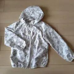 petit main 花柄フード付き　ウインドブレーカー