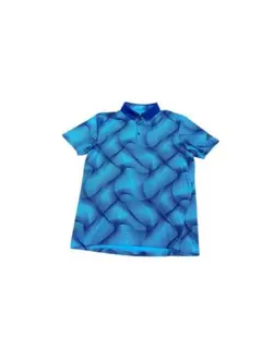 adidas アディダス　ドライ　ポロシャツ　XLサイズ　総柄