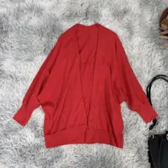 JF READY MADE (F) カーディガン 7分袖 上品 ボタンレスのサムネイル