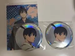 早川アキ 缶バッジ 2個セット まとめ売り ベースヤード