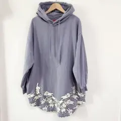 graniph クレヨンしんちゃん　ネネちゃんとウサギ　オーバーサイズパーカーのサムネイル