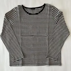 ノンブルアンペール　長袖ボーダーTシャツ