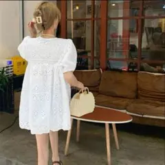 レースブラウス長袖