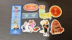 ズートピア2 ハッピーくじ K賞 ステッカーセット ④