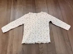 tete a tete 花柄ワッフル長袖Tシャツ　110cmのサムネイル