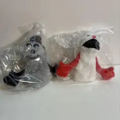 2点セット パペットスンスン フィンガーパペットぬいぐるみ ノンノン ゾンゾン