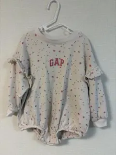 GAP 花柄ロンパース