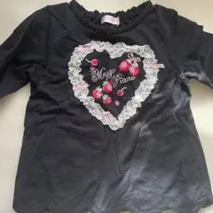 Mezzo Piano 長袖カットソー ブラック