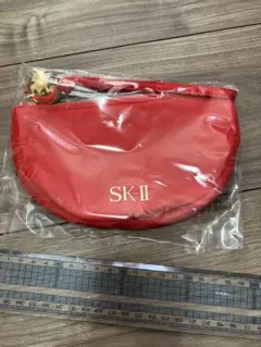 SK-II レッドポーチ サテン素材 未使用